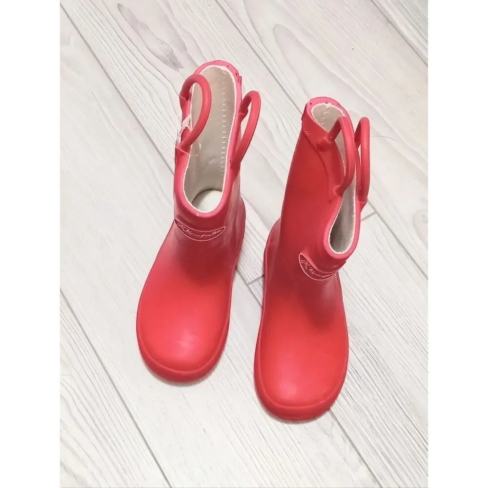 (17-4811)  K KomForme Toddler Rain Boots Sz 5